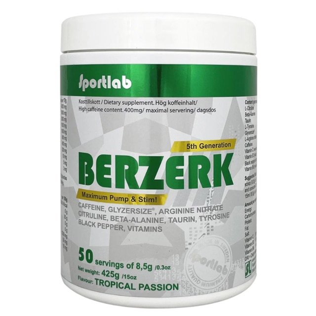 sportlab bezerk 5th tropical passion 425g