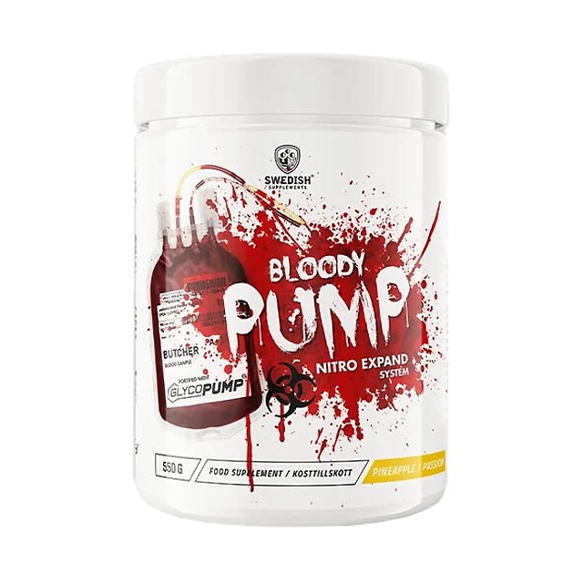 Swedish Supplements Bloody Pump Pineapple Passion 600g