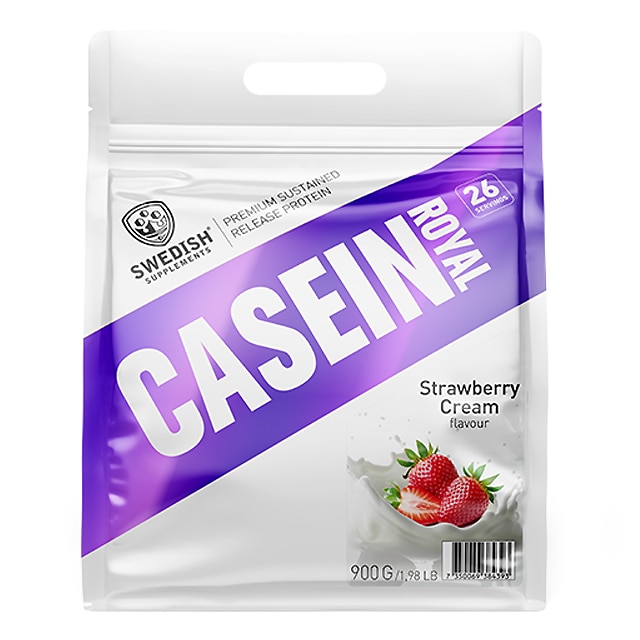 Swedish Supplements Casein Royal Wild Strawberry Cream 900g