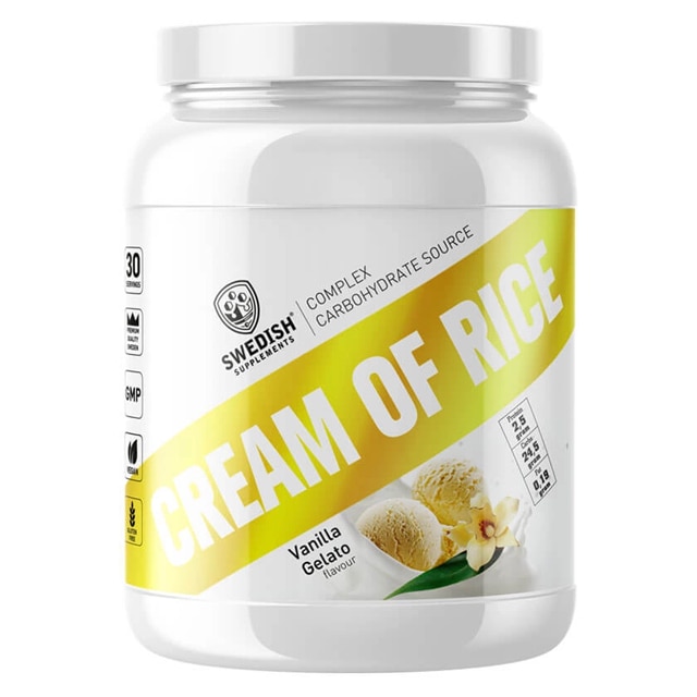 Swedish Supplements Cream of Rice Vanilla Gelato 1kg