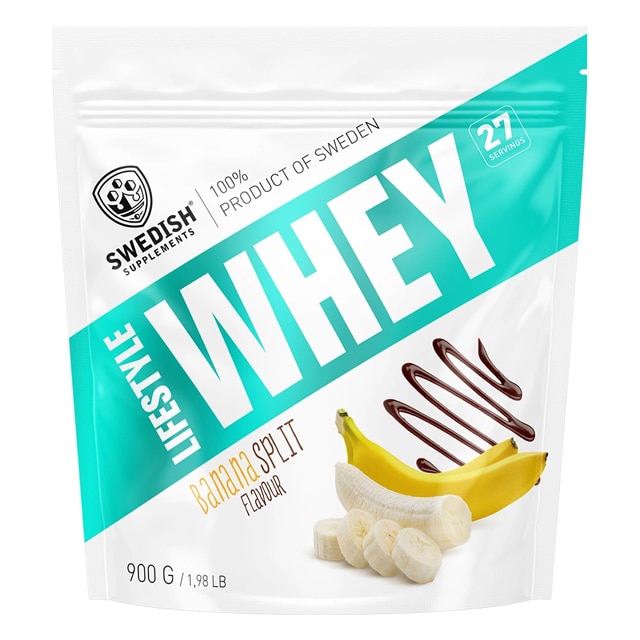 Swedish Supplements Lifestyle Whey Banana Split 900g