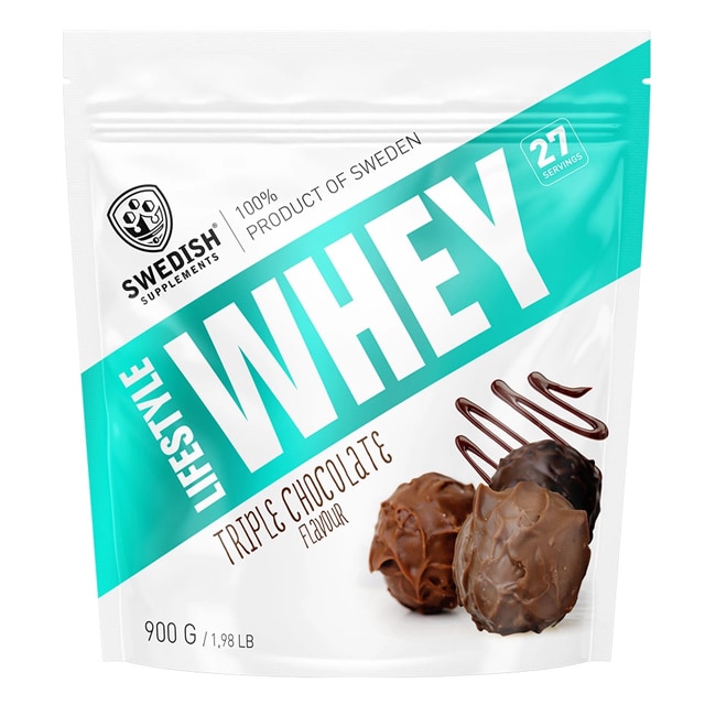 Swedish Supplements Lifestyle Whey Triple Chocolate 900g