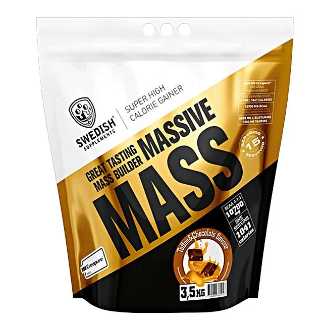 Swedish Supplements Massive Mass Toffee Chocolate 3,5kg