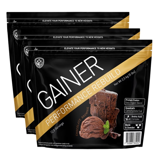 Swedish Supplements Performance Gainer 3x2,5kg