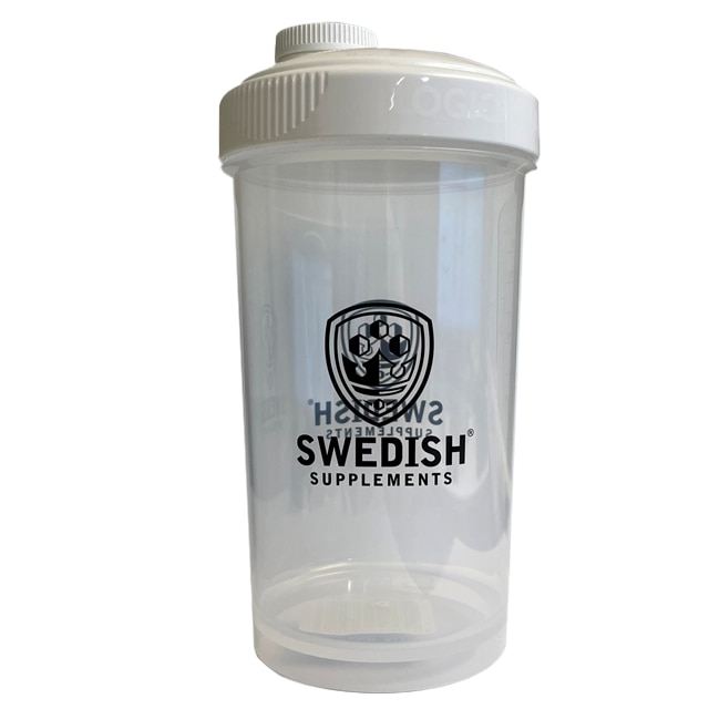 Swedish Supplements Shaker vit 550ml 