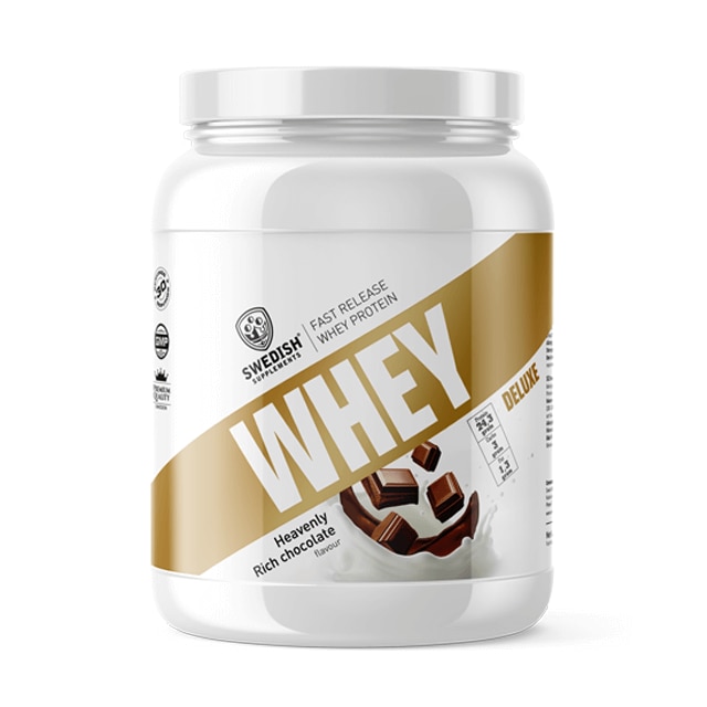 Swedish Supplements whey deluxe chocolate 1kg