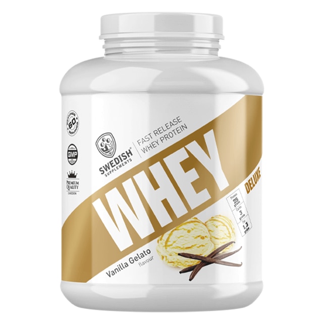 Swedish Supplements whey deluxe vanilla 2kg