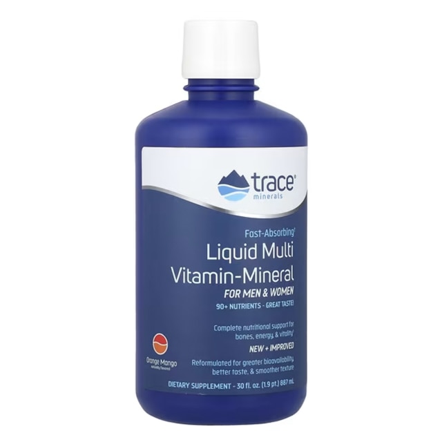Trace Minerals Liquid Multi Vitamin-Mineral 887ml