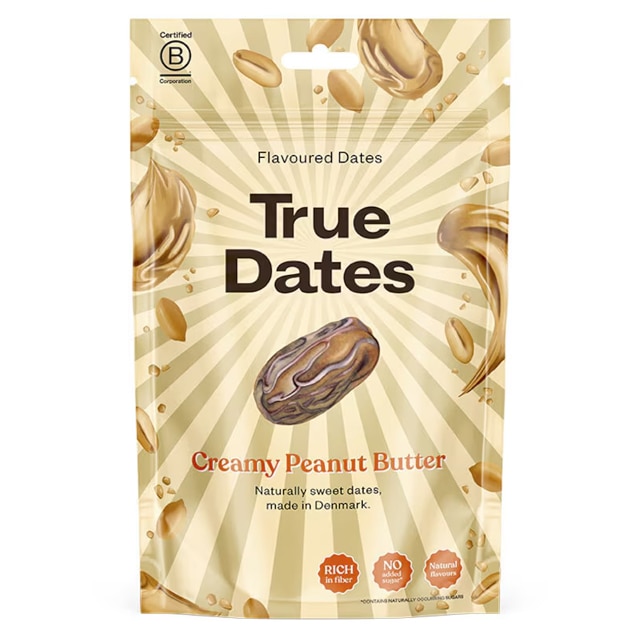 True Dates Creamy Peanut Butter 100g