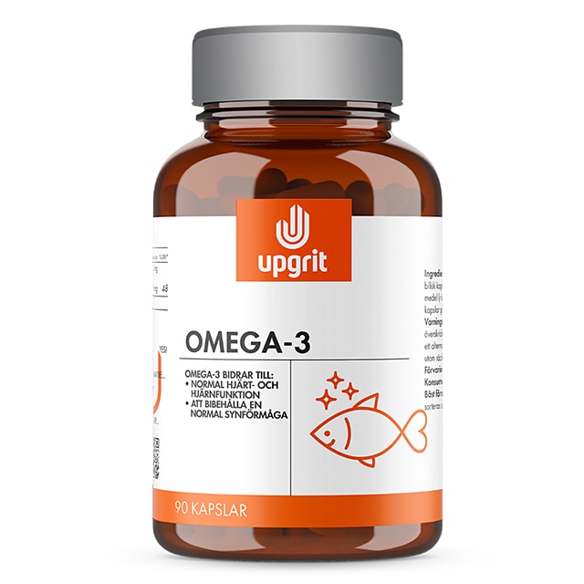 upgrit omega-3 90kapslar
