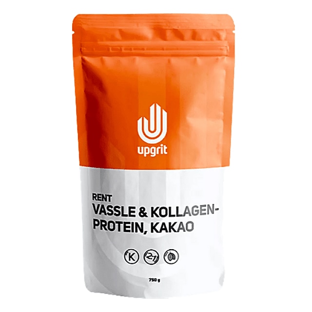 Upgrit Vassle & kollagenprotein Kakao 750g