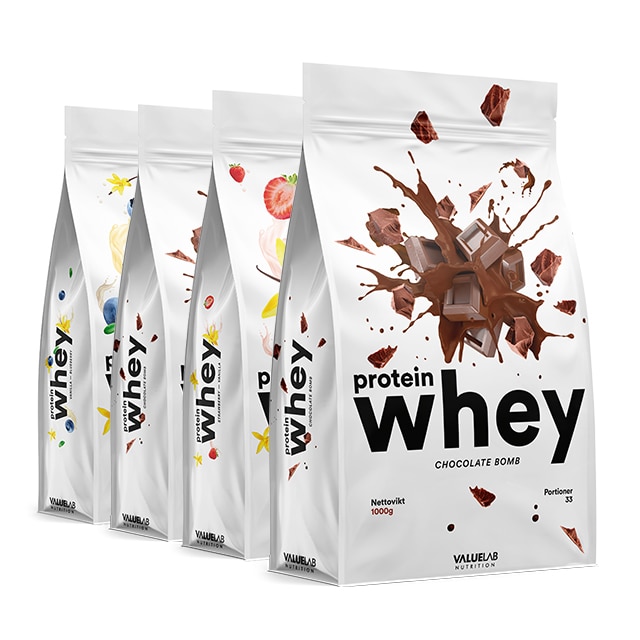 Valuelab Whey Mix&Match 4x1kg
