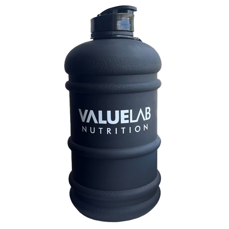 Valuelab Gym Jug Vattenflaska Black 2,2L