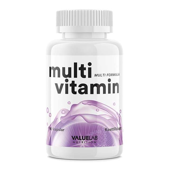 valuelab multivitamin 90 kapslar