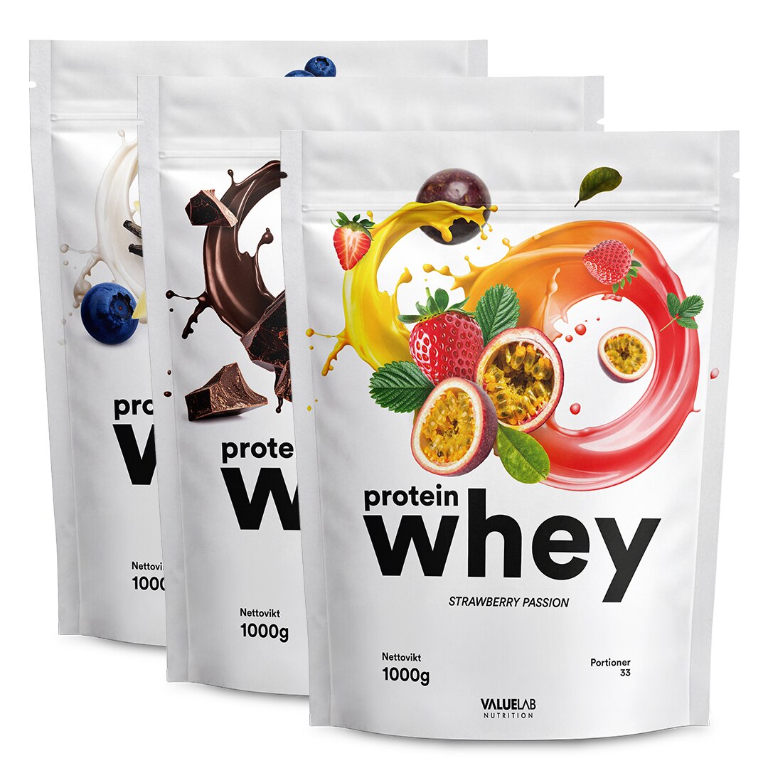 Valuelab Whey Mix&Match 3x1kg
