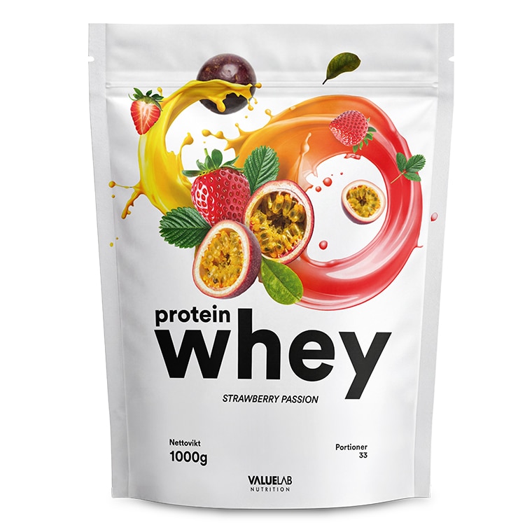 Valuelab Whey Strawberry Passion 1kg