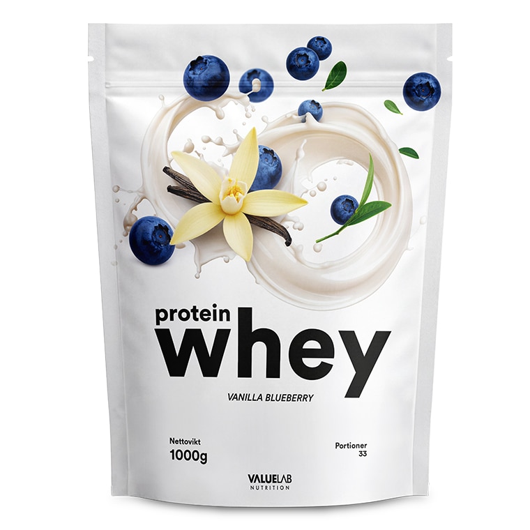 Valuelab Whey Vanilla Blueberry 1kg