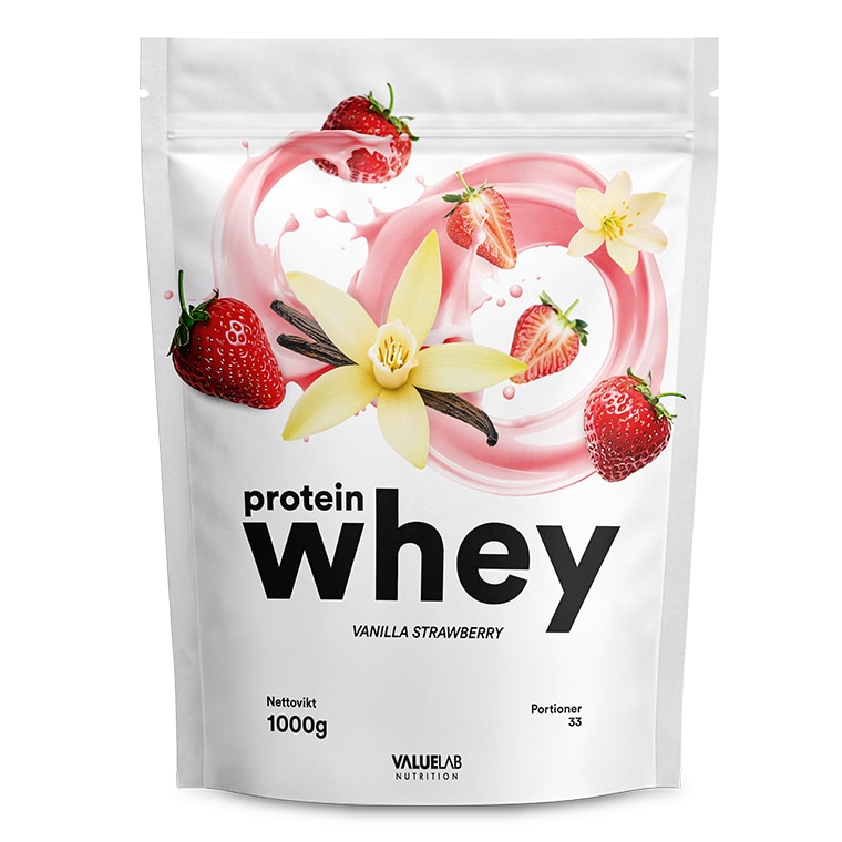 Valuelab Whey Strawberry Vanilla 1kg