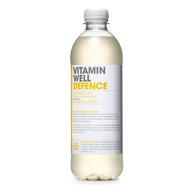 vitaminwell defence citrus flader 500ml