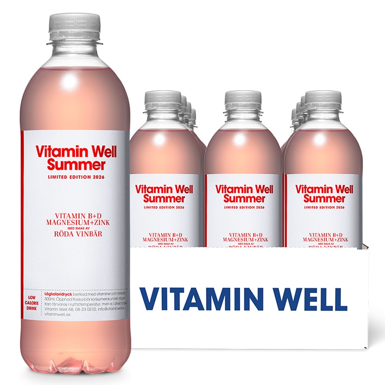 Vitamin Well Summer 12x500ml