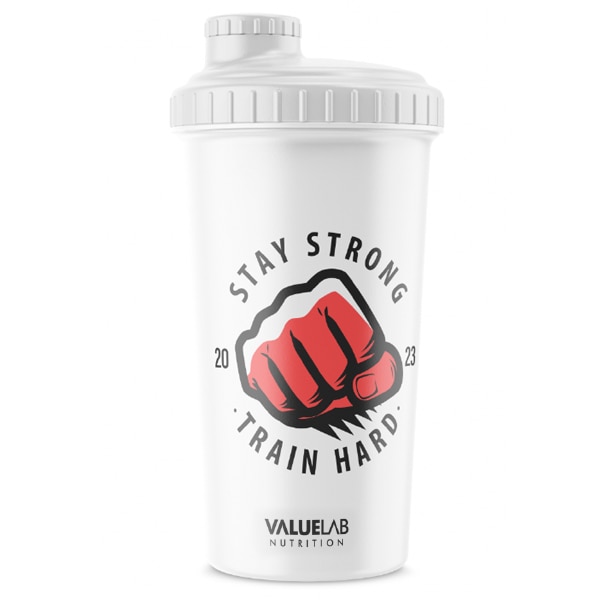 Valuelab Shaker Stay Strong White 700ml