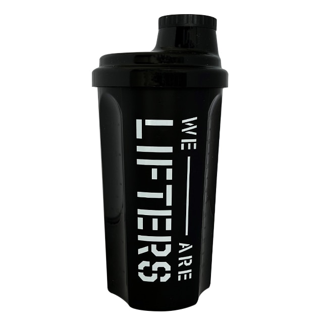 wearelifters shaker svart 500ml