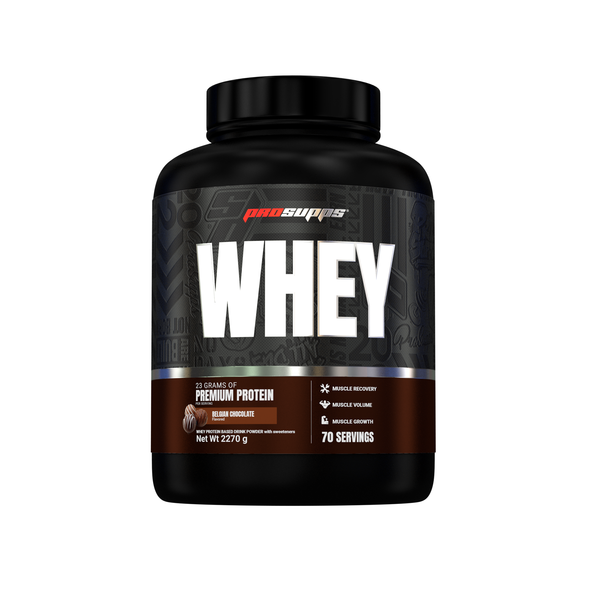 Pro Supps Whey Belgian Chocolate 2,27kg