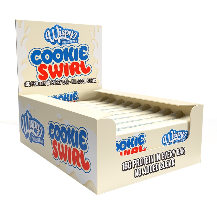 Wispy Proteinbar Cookie Swirl 10x55g