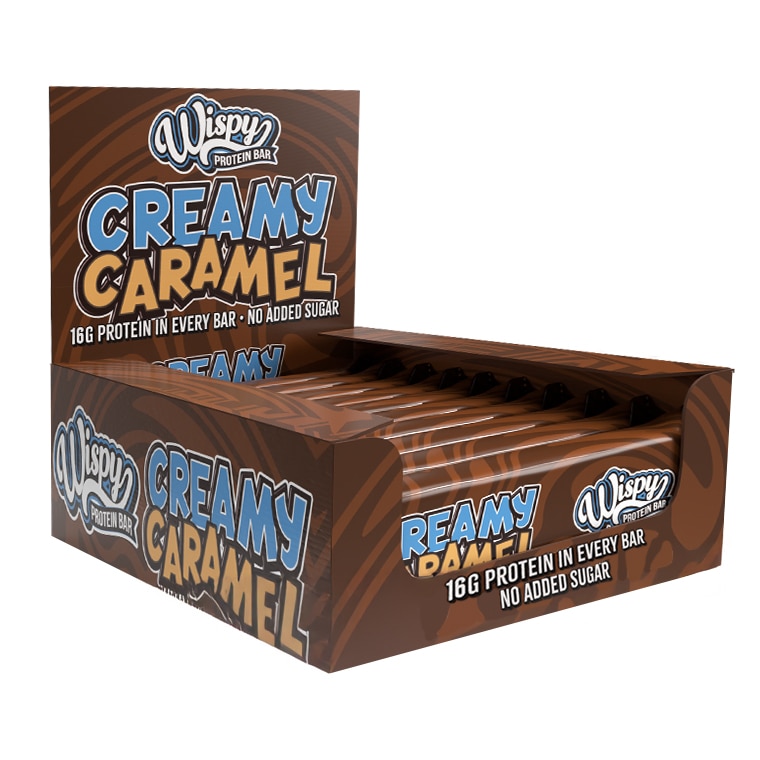 Wispy Proteinbar Creamy Caramel 10x55g